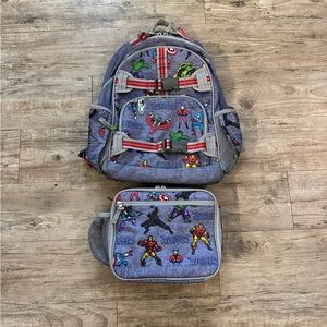 Pottery Barn Avengers Backpack Lunch Bag Set